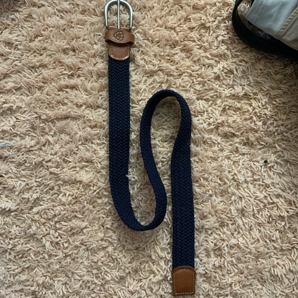 Navy Arait Belt